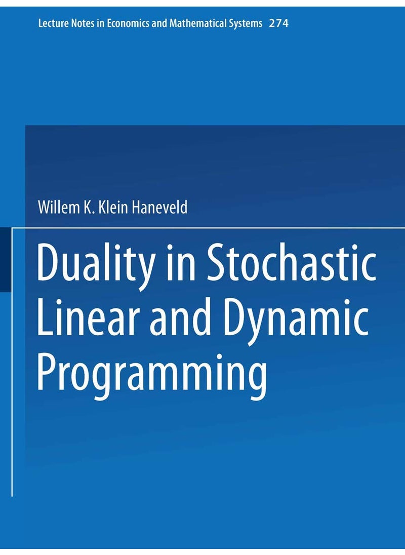 null - Duality in Stochastic Linear and Dynamic Programming - Image 1