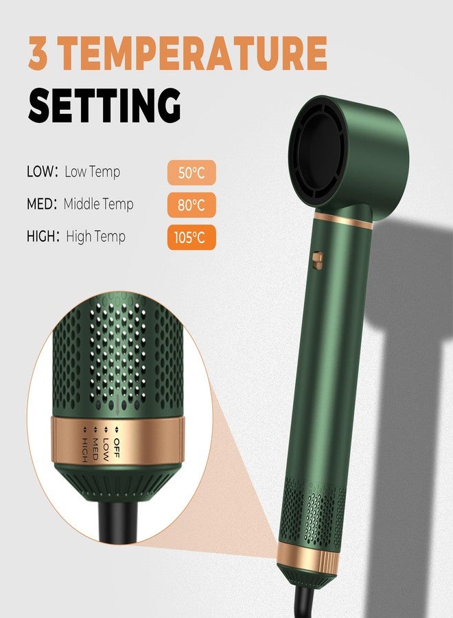 OKWRAP 5 in 1 Blow Dryer Brush, Upgrade Hair Dryer Brush Set Negative Ion Air Styler Curling Wrap Air Curler, Hot Air Brush Curling Iron Hair Styling Tools As A Gift for Straight/Curl/Dry/Smooth - Image 3