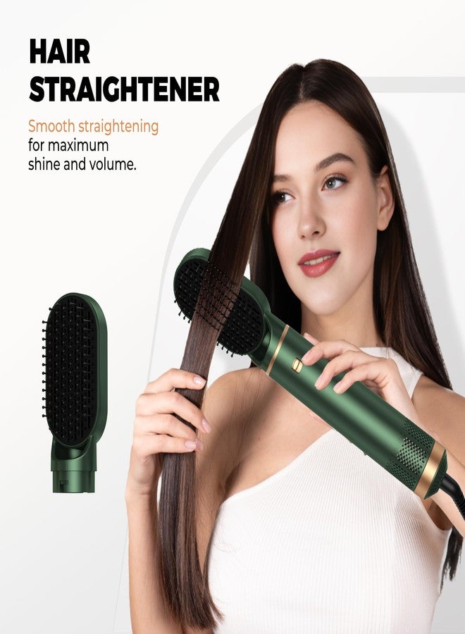 OKWRAP 5 in 1 Blow Dryer Brush, Upgrade Hair Dryer Brush Set Negative Ion Air Styler Curling Wrap Air Curler, Hot Air Brush Curling Iron Hair Styling Tools As A Gift for Straight/Curl/Dry/Smooth - Image 4
