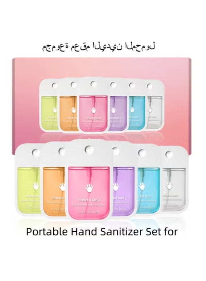 POWER Portable Hand Sanitizer Set for Home Cleaning and Disinfection, 6-Piece - Image 1