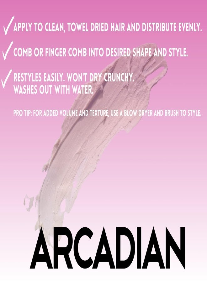 Arcadian معجون شعر أركاديان للرجال - لمسة غير لامعة، ثبات قوي، 4 أونصات - Image 3