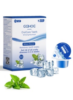 EELHOE Cool Mint Flavour Daily Mouthwash Milder Taste ，Mint  Pulling Mouthwash Bad Breath Treatment for Unisex and Children, Dry and Bad Mouth Smell Removing Drops, Easy to Carry and Handy Fresh Breath Serum  - Image 1