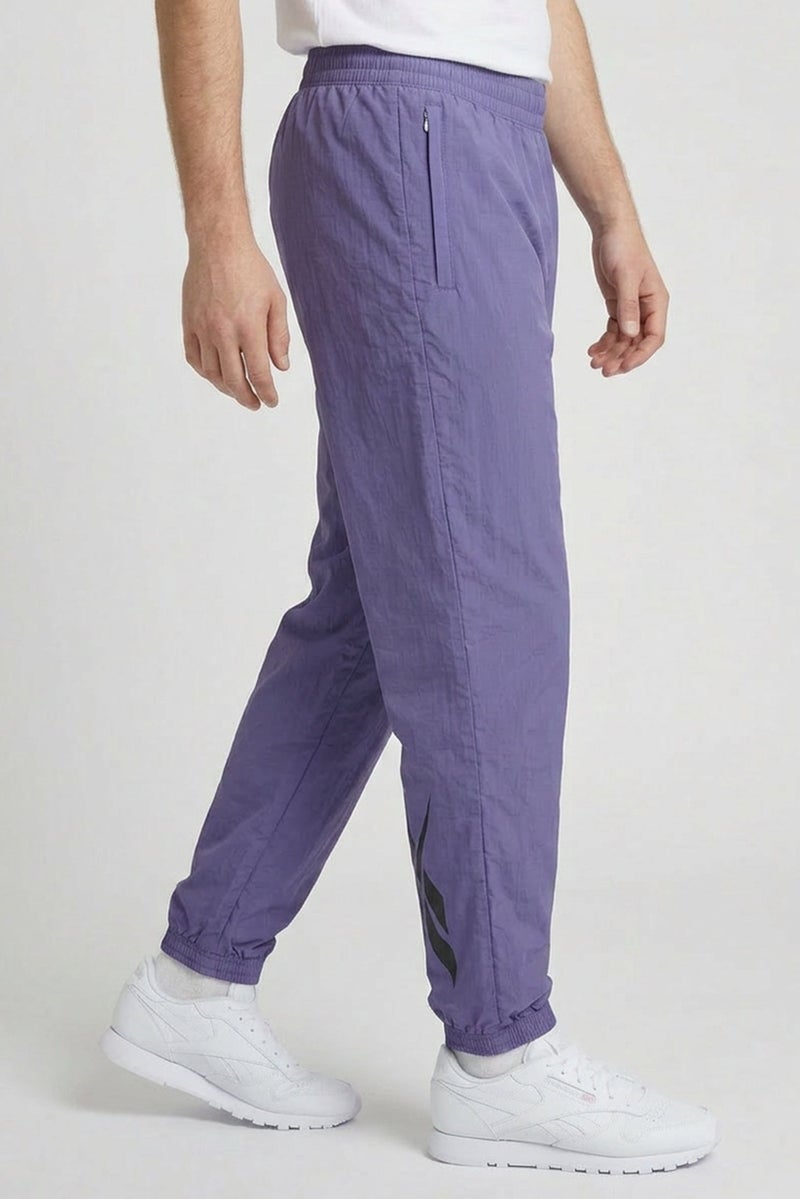 Reebok Men Sportswear Fit Training Track Pants, Violet - Image 3