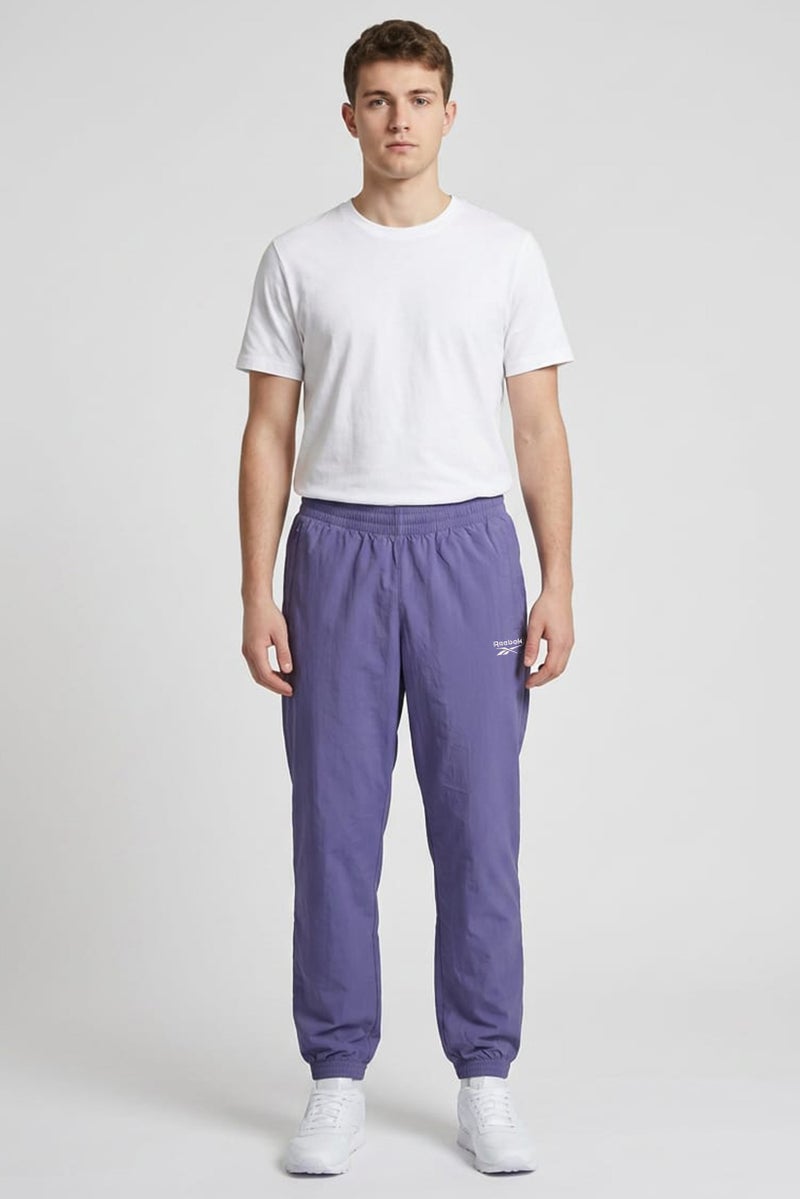 Reebok Men Sportswear Fit Training Track Pants, Violet - Image 2