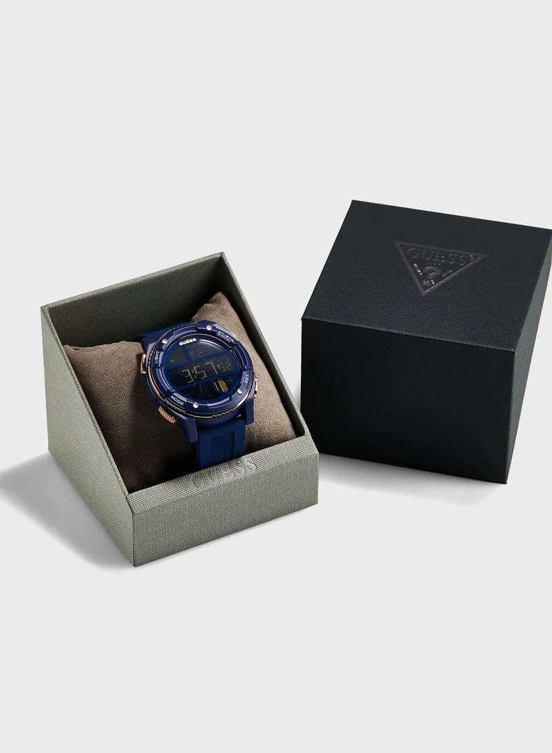 GUESS Zip Digital Watch