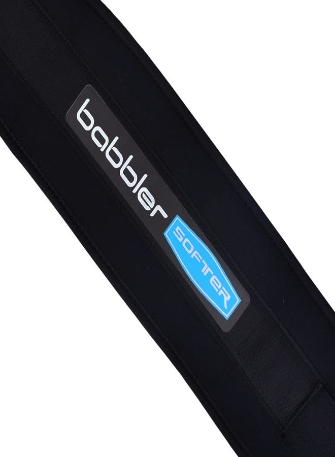 BABBLER Weight Lifting Belt, Softer 4" X-Large Flat Light Weight Foam Padded Belt with Velcro Fastener Export Quality, Adjustable Lumbar Support Belt - Image 3