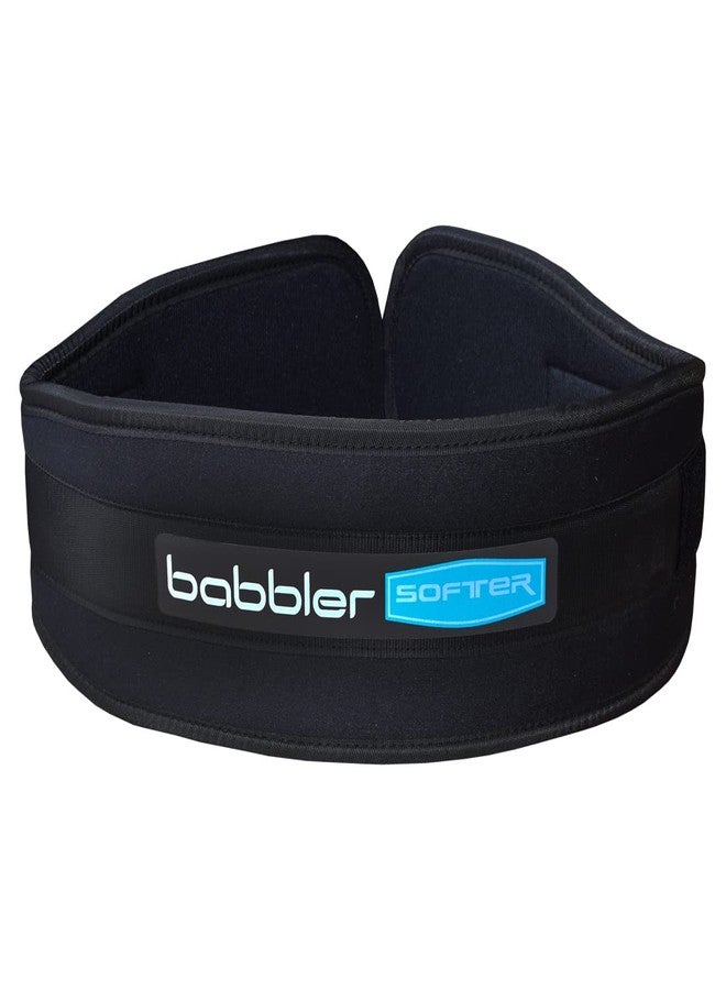 BABBLER Weight Lifting Belt, Softer 4" X-Large Flat Light Weight Foam Padded Belt with Velcro Fastener Export Quality, Adjustable Lumbar Support Belt - Image 5