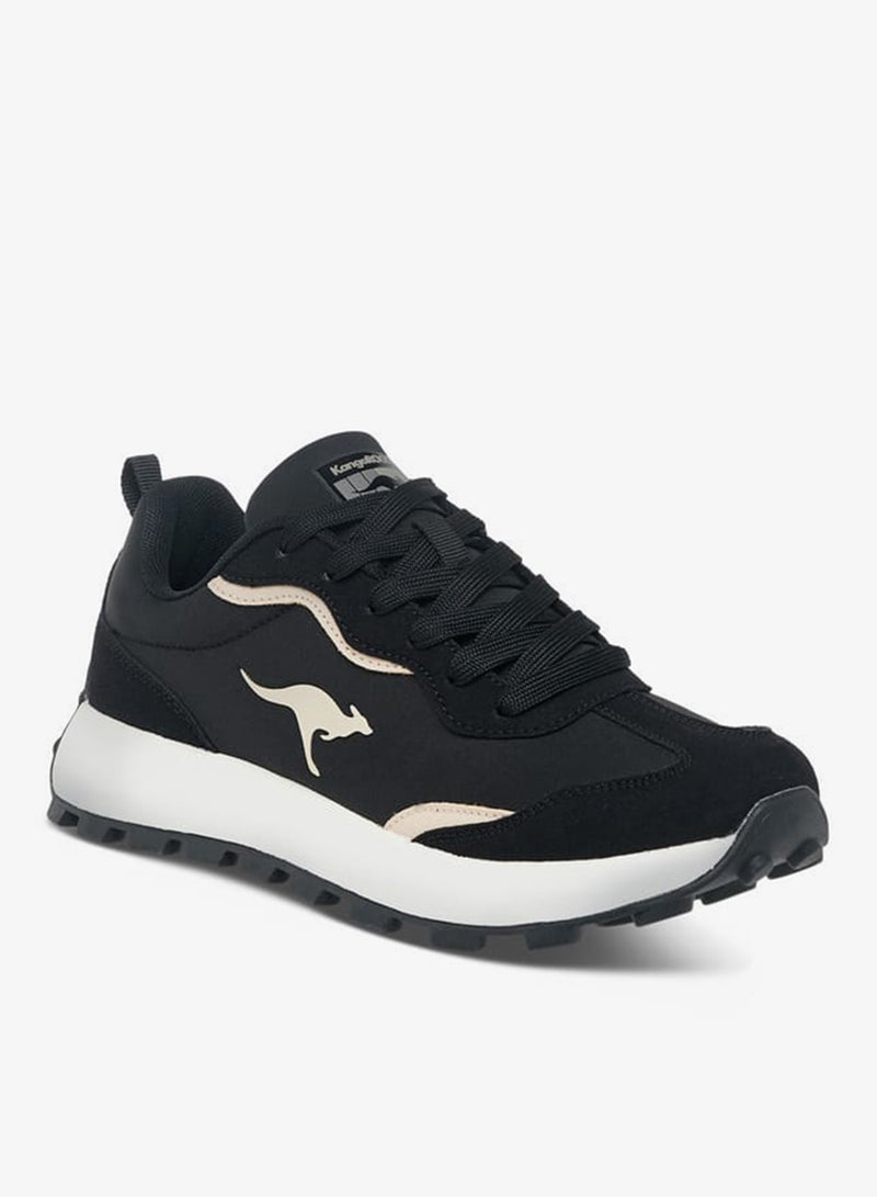 kangaROOS Women's Logo Embossed Sports Shoes with Lace-Up Closure - Image 2