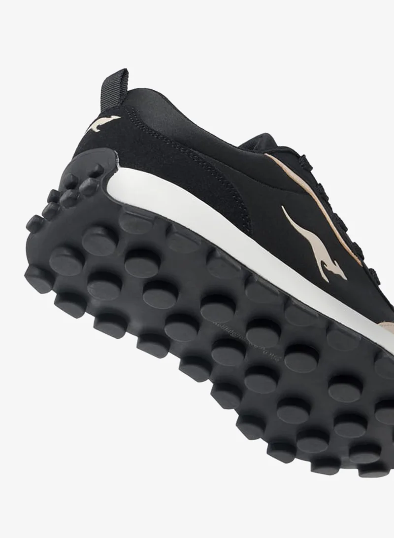kangaROOS Women's Logo Embossed Sports Shoes with Lace-Up Closure