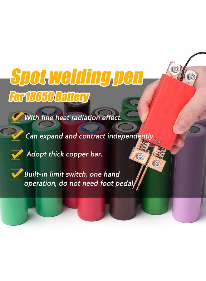 Integrated Type Spot Welding Pen Automatic Trigger Weld Machine Accessory for 18650 Battery  - Image 5