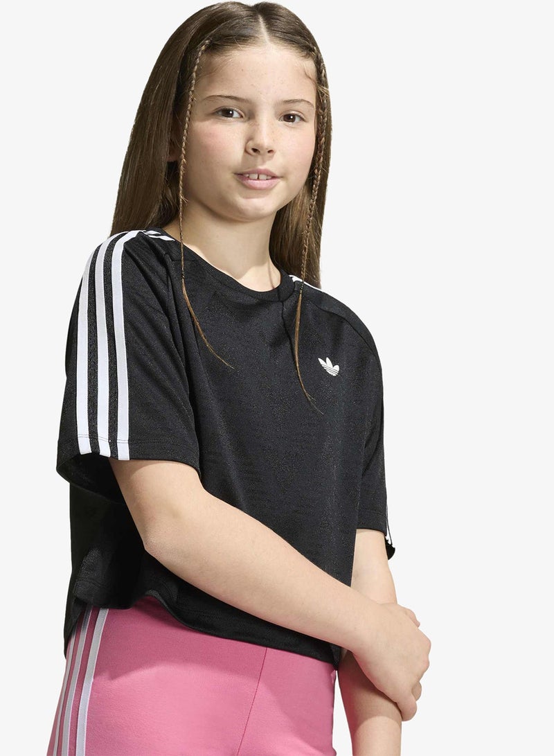 adidas Originals Youth Boxy Jaquard Jersey - Image 3