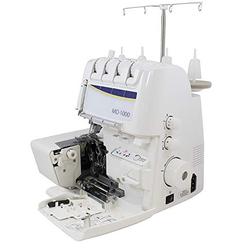 Juki MO-1000 Serger, Push Button Jet Air Looper Threader,purple - Image 5