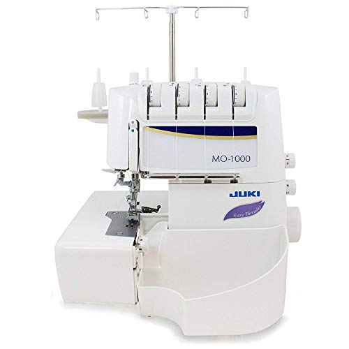 Juki MO-1000 Serger, Push Button Jet Air Looper Threader,purple - Image 1