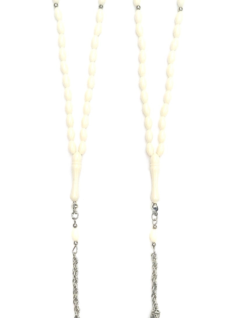 Alwan 33 Count Muslim Prayer Beads Set of 2  - Image 1