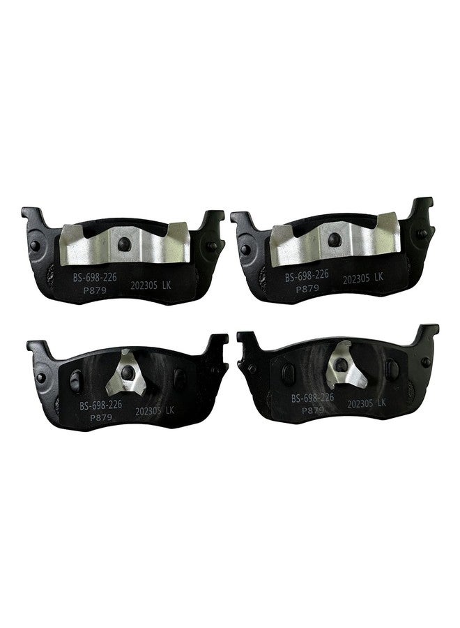 IBESTWOLF 4PCS Rear Ceramic Brake Pads Replacement for 1997-2002 Ford Expedition 1999-2003 F-150 1997-1999 F-250 for 2003-2011 Lincoln Town Car 1998-2002 Navigator 2002 Blackwood - Image 1