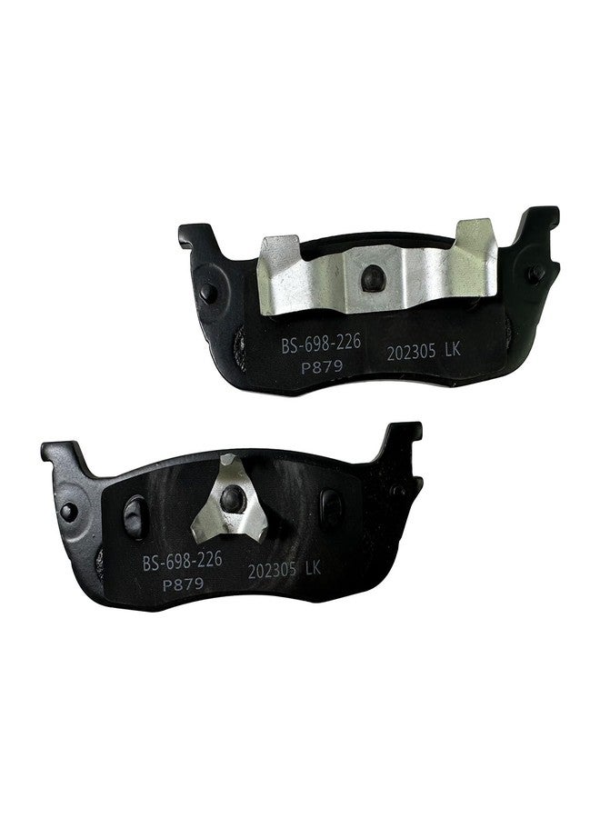 IBESTWOLF 4PCS Rear Ceramic Brake Pads Replacement for 1997-2002 Ford Expedition 1999-2003 F-150 1997-1999 F-250 for 2003-2011 Lincoln Town Car 1998-2002 Navigator 2002 Blackwood - Image 3