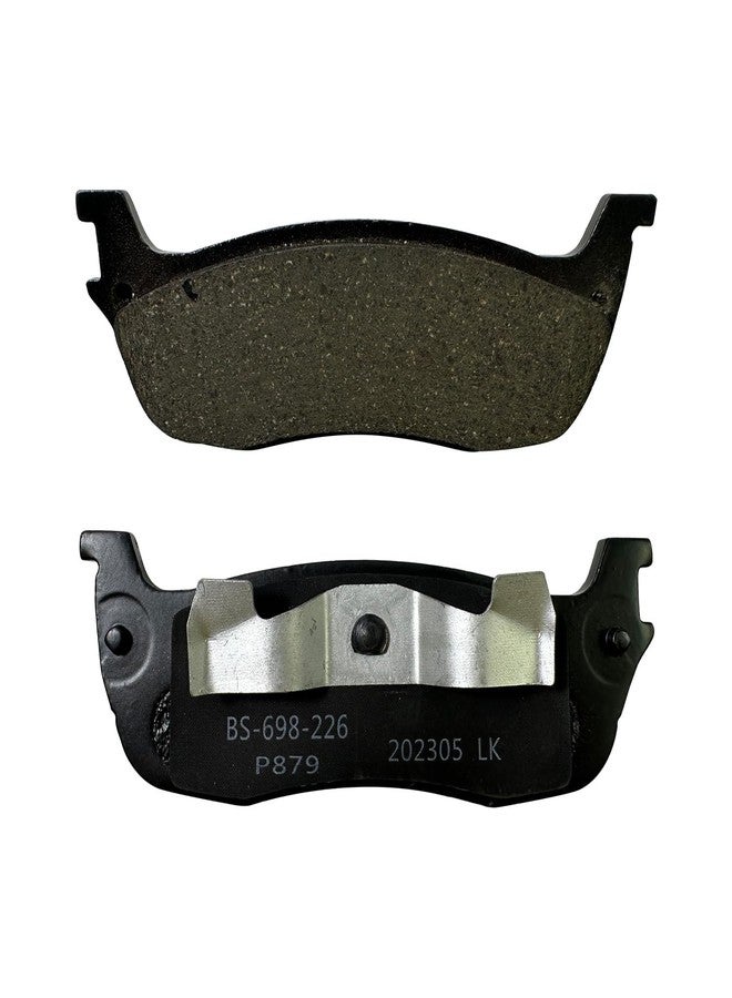 IBESTWOLF 4PCS Rear Ceramic Brake Pads Replacement for 1997-2002 Ford Expedition 1999-2003 F-150 1997-1999 F-250 for 2003-2011 Lincoln Town Car 1998-2002 Navigator 2002 Blackwood - Image 5
