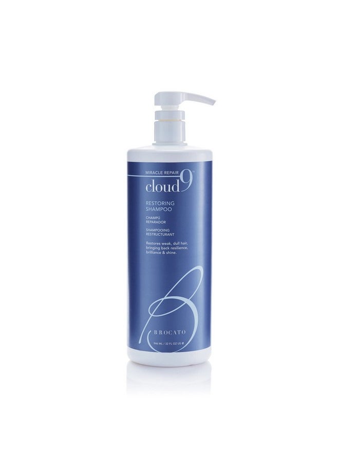 Brocato Brocato Cloud 9 Restoring Shampoo by Beautopia Hair: Miracle Repair Moisturizing & Revitalizing Shampoo - 32 oz  - Image 1