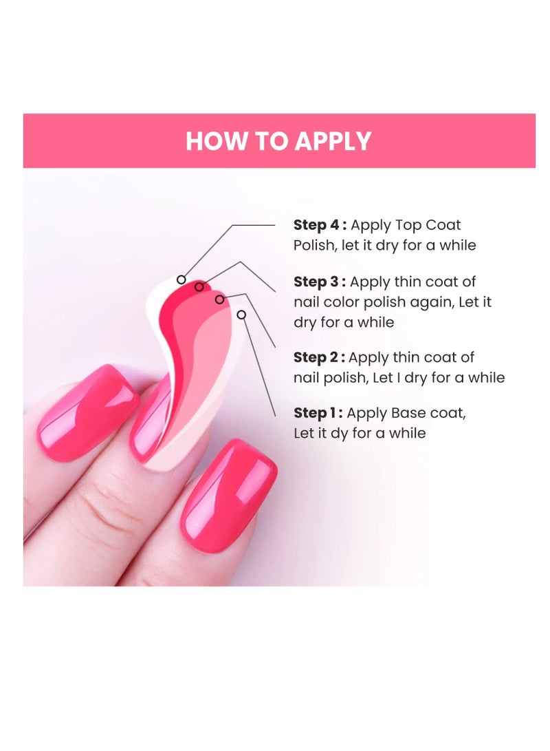 VERYMISS Premium Glossy Amethyst Nail Polish 6ml   Smooth Application Quick Drying   Paraben Free Ultra Long Lasting Nail Paints  Pack of 1 - Image 3