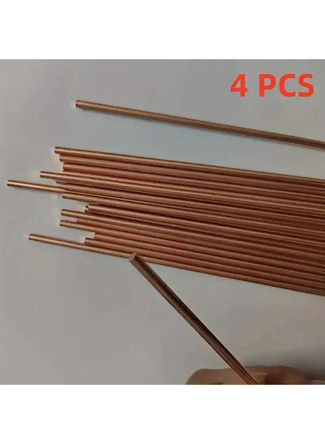 4pcs 3mm x 500mm Solid Copper Bars Heavy Duty Metalworking Crafting Supplies - Image 4