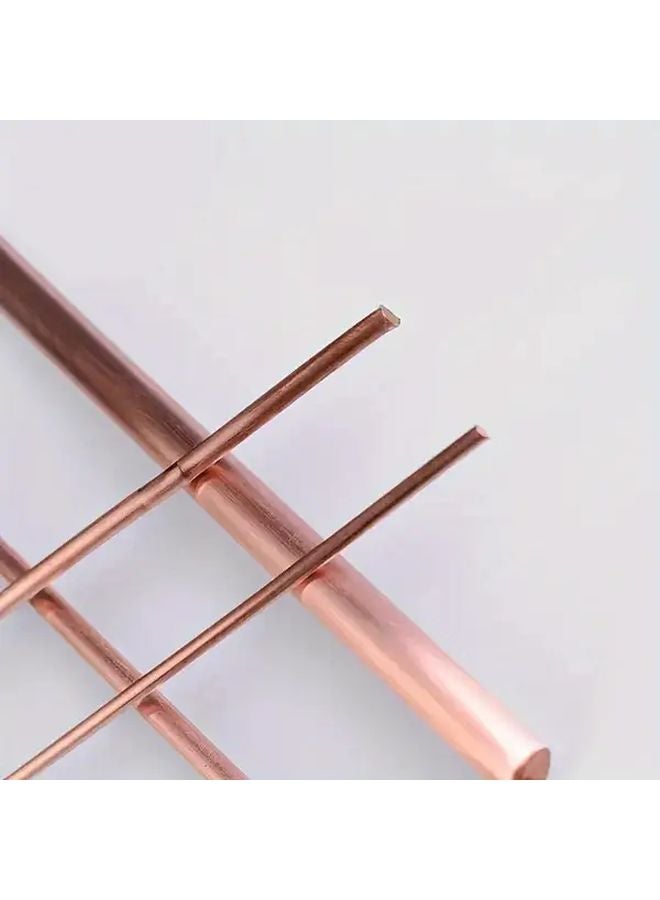 4pcs 3mm x 500mm Solid Copper Bars Heavy Duty Metalworking Crafting Supplies - Image 5