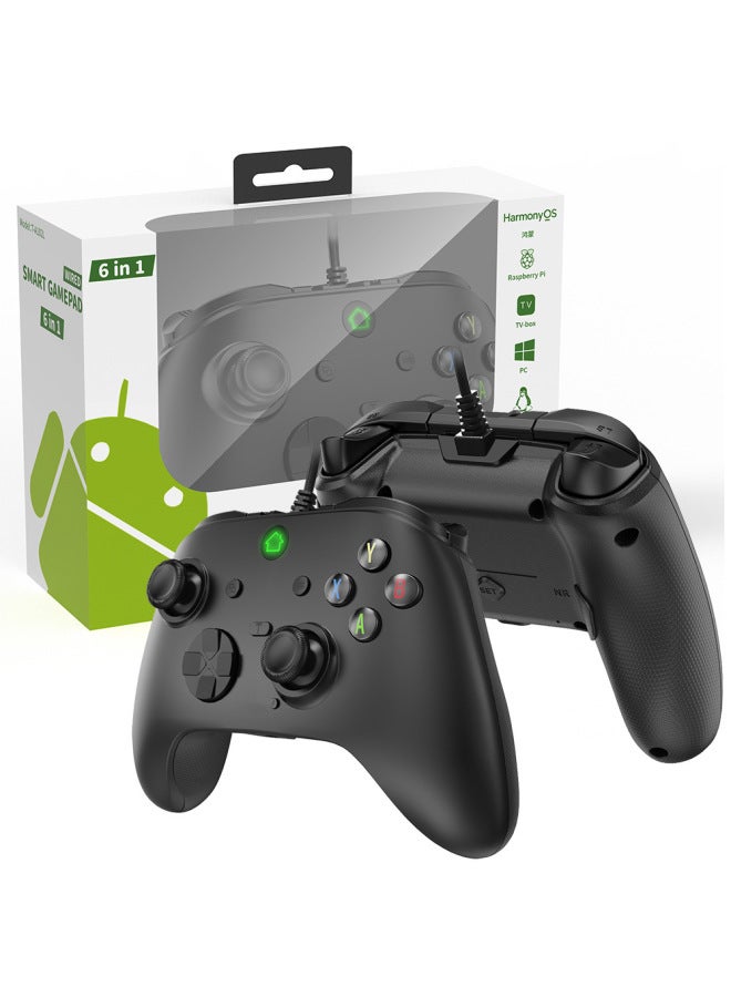 Hot Six-in-one Android Gamepad Support Macro Programming Dual Vibration Compatible Multi-platform - Image 5