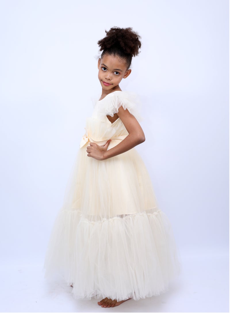 دىدانيالا فستان تول بفيونكة - Image 2