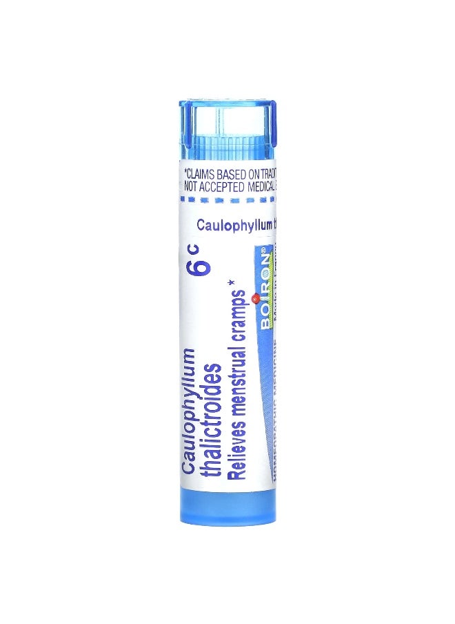 Boiron Boiron, Caulophyllum Thalictroides, 6C, Cramp Relief, Approx 80 Pellets  - Image 1