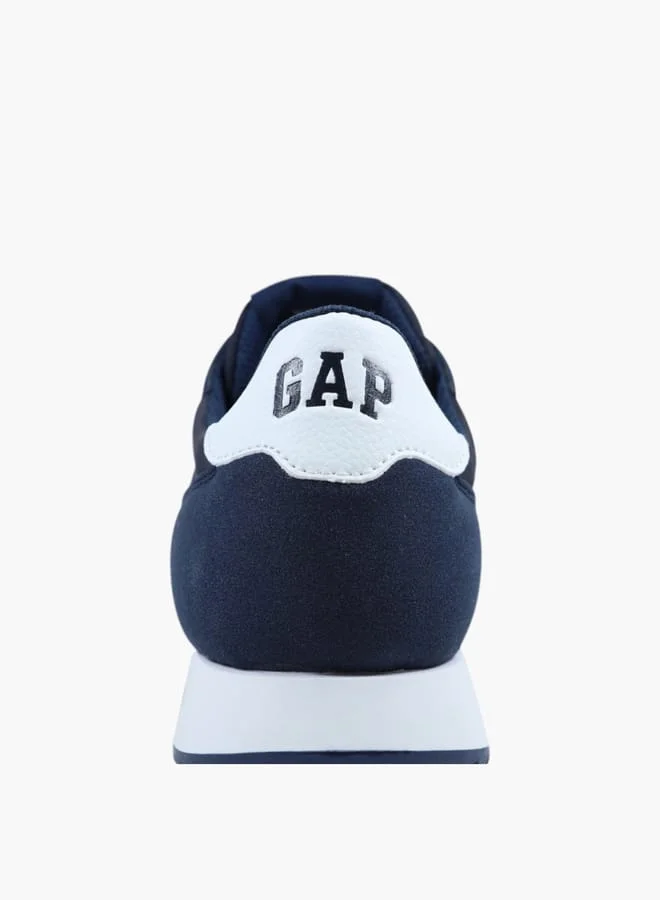 جاب Men's Panelled Lace-Up Sneakers