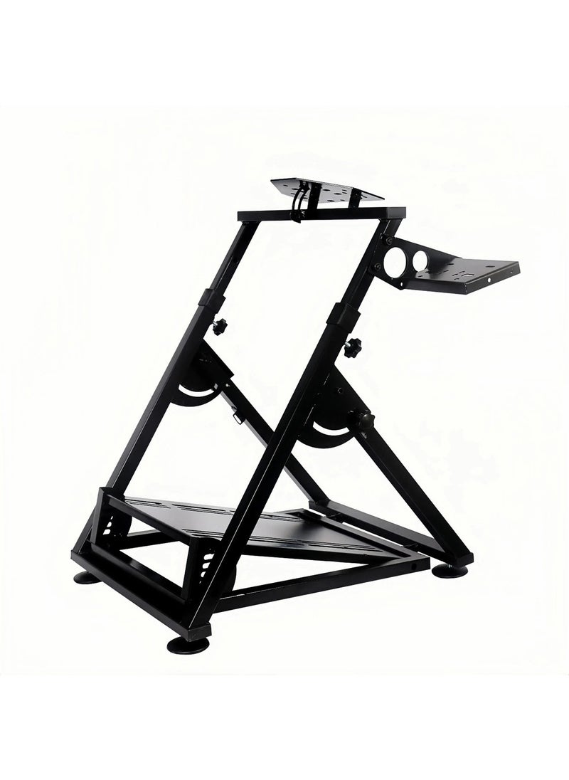 FlashHawk Racing Wheel Stand Steering Wheel Stand Racing Simulator Cockpit Support for Logitech G29 G920 G923 G27 G25 Thrustmaster for Xbox Ps4 Ps5 Pc  - Image 1
