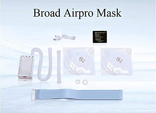 Broad Holiday Edition BROAD AirPro Mask Rechargeable Electrical Air Purifying Respirator with HEPA Filter and an Arm Band Kit - Image 4