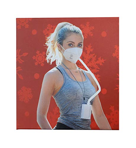 Broad Holiday Edition BROAD AirPro Mask Rechargeable Electrical Air Purifying Respirator with HEPA Filter and an Arm Band Kit - Image 1