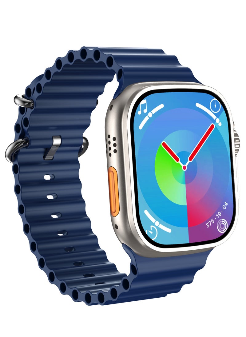 AROAQ - T900 Ultra 2 GS Big 2.3 Infinite Display Series 9 Super Fast Ultra Smartwatch Blue - Image 1