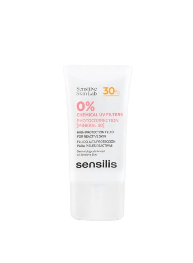سينسليس واقي الشمس Sensilis Photocorrection [Mineral 30] SPF30 40 مل - Image 1