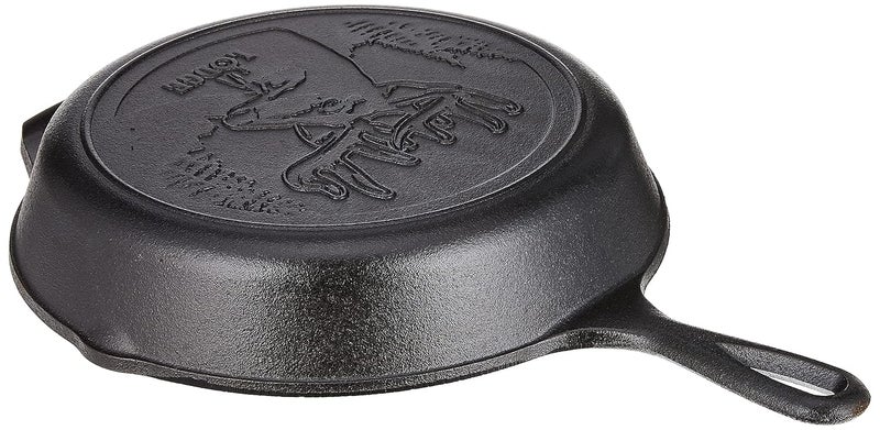 Lodge L8SKWLDR Wildlife Series-10.25" Cast Iron Skillet with Deer Scene, 10.25", Black - Image 4