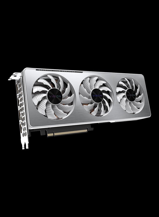 GIGABYTE GeForce RTX 3060 Ti Vision OC 8GB Graphics Card Silver - Image 3