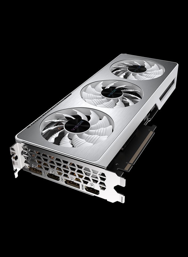 GIGABYTE GeForce RTX 3060 Ti Vision OC 8GB Graphics Card Silver - Image 4
