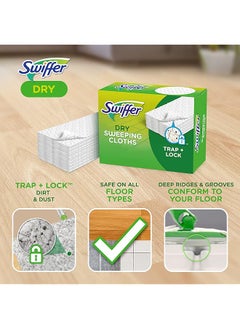 Swiffer Disposable Cloth Dry Sweeping Refills 16 Count  - Image 2