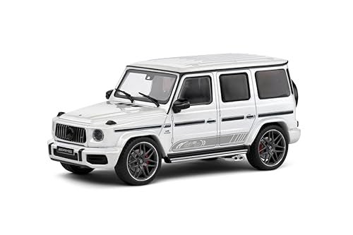 Solido 143 Scale Mercedes AMG G63 White 2022 Diecast Model Car S4316701 - Image 1