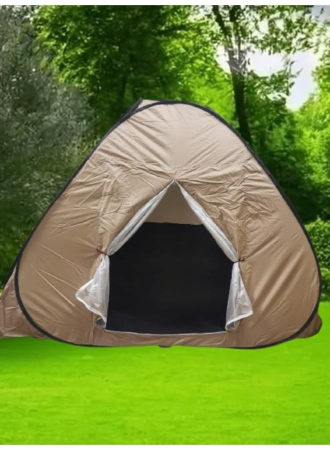 Generic Double Person Instant Pop-Up Tent, for Camping Tent Automatic Quick Release Waterproof Outdoor Fishing Sun Shade Picnic BBQ Beach Size: 2*2*1.35m  - Image 5