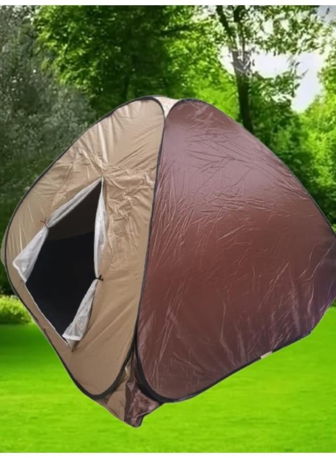 Generic Double Person Instant Pop-Up Tent, for Camping Tent Automatic Quick Release Waterproof Outdoor Fishing Sun Shade Picnic BBQ Beach Size: 2*2*1.35m  - Image 3