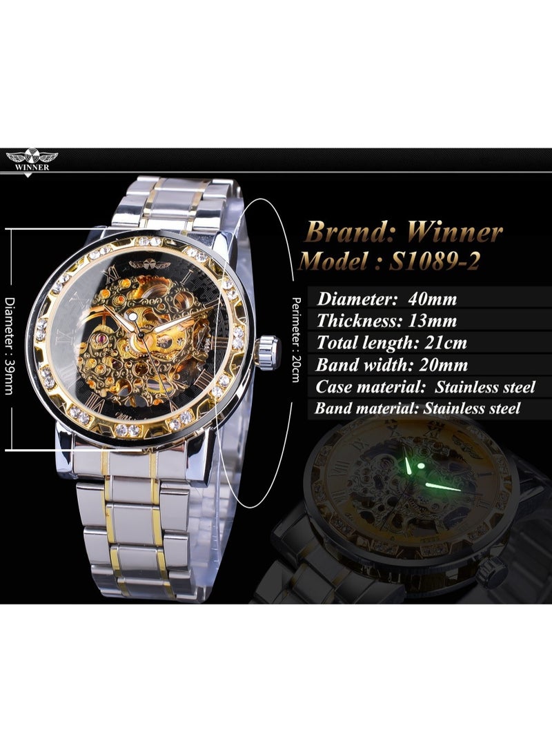 Winner Men's Mechanical Wristwatch - Image 2