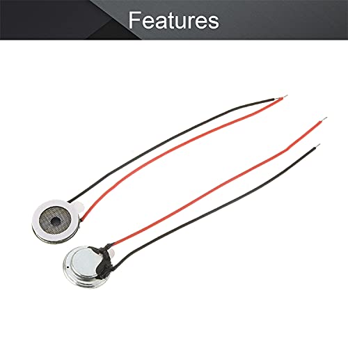 Fielect 2Pcs 0.5W 8 Ohm DIY Magnetic Speaker Arduino Round Internal Magnet Speaker Loudspeaker Replacement - Image 3