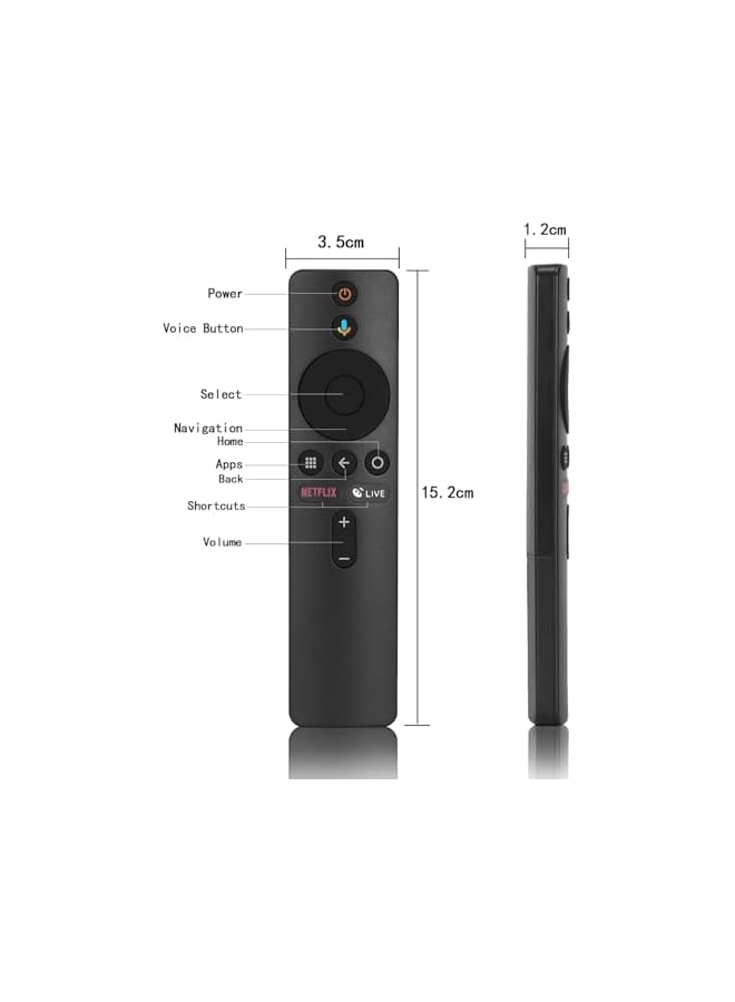 The Bros Voice Remote Control Compatible with MI-Xiaomi TV Box S - Image 5