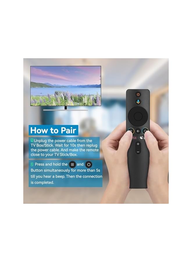 The Bros Voice Remote Control Compatible with MI-Xiaomi TV Box S - Image 4