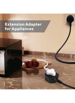 Rock Pow Extension Lead1 Way Extension Cord 5M with UK 3 Pin Plug Power StripTough and Fireproof Single Extension Socket for Home&Office(5M)  - Image 3