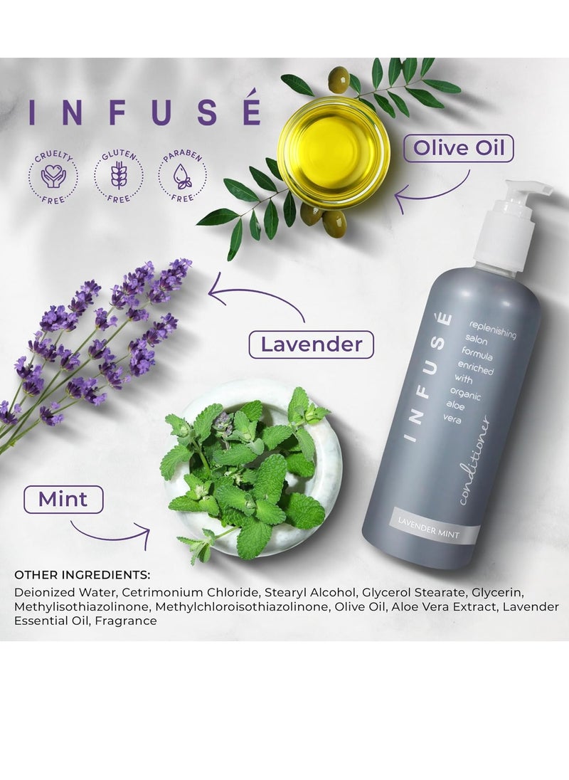 Terra Pure Terra Pure Infuse Lavender Mint Conditioner | 400 ml SINGLE  - Image 2