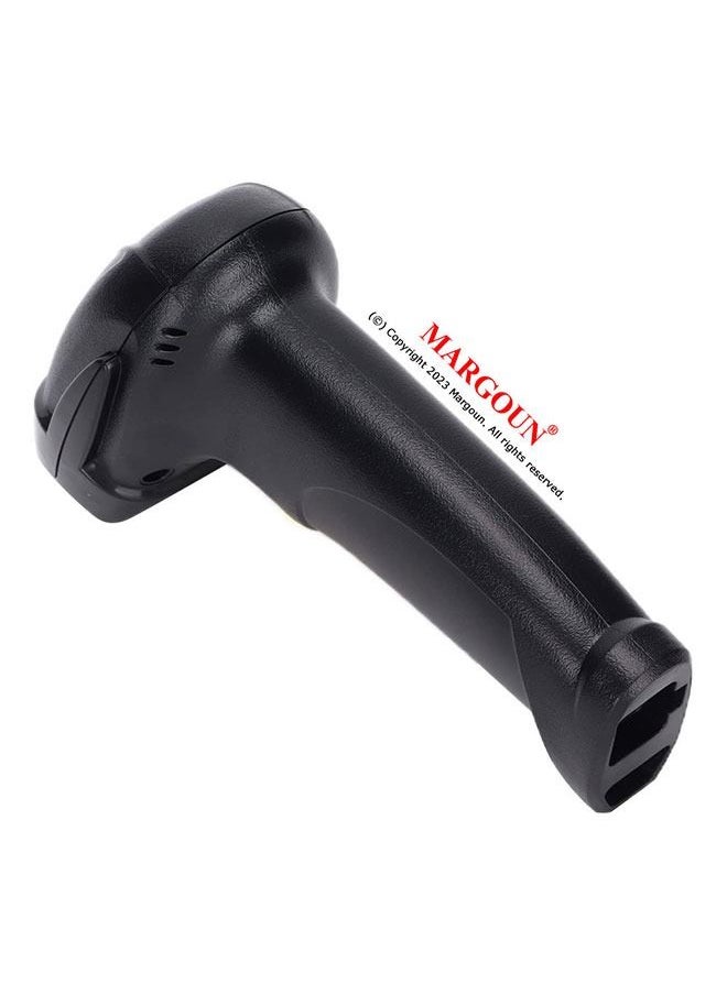 MARGOUN - Wireless Laser Barcode Scanner Compatible with Bluetooth, Portable USB (X-620G) - Image 1