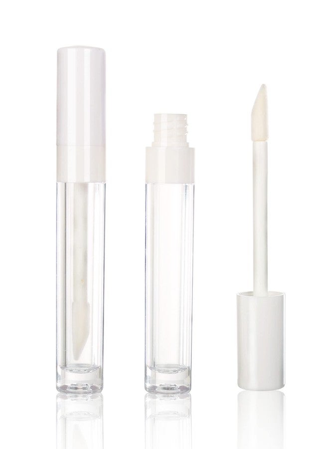 COSIDEA 30pcs White Empty 8ml 0.27oz PETG Lip Gloss Tubes with Big Doe Foot Wand，Lipgloss Containers，Concealer Tube Packing Container Bulk Wholesale - Image 1