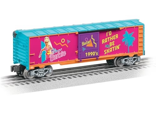 Lionel Mattel Barbie 1990s O Gauge Model Train Boxcar - Image 1